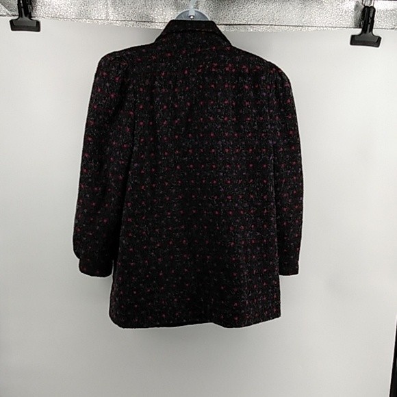 Karizma East Lid size 12 black with pink and Purple Polka dot jacket - Picture 9 of 9